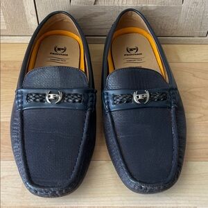 Phat Farm Navy Men’s 10W Leather Loafers Like New